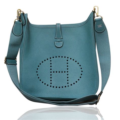 hermes evelyne bag blue|Hermes evelyne bag price 2022.